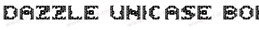 Dazzle Unicase Bold字体转换